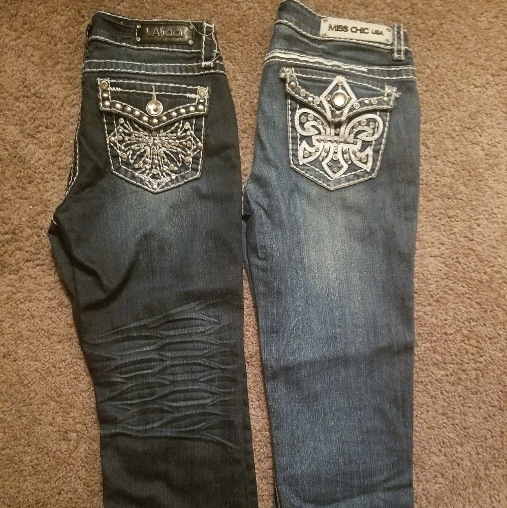 Capri jeans